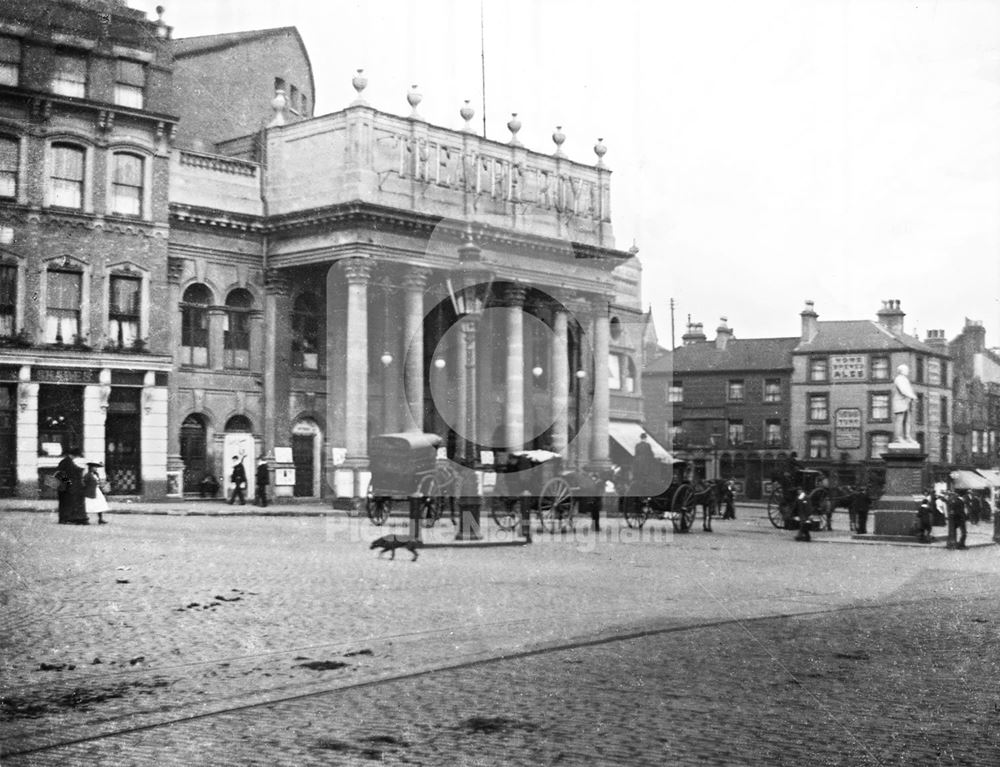 Theatre Royal, Theatre Square, Nottingham, c 1895