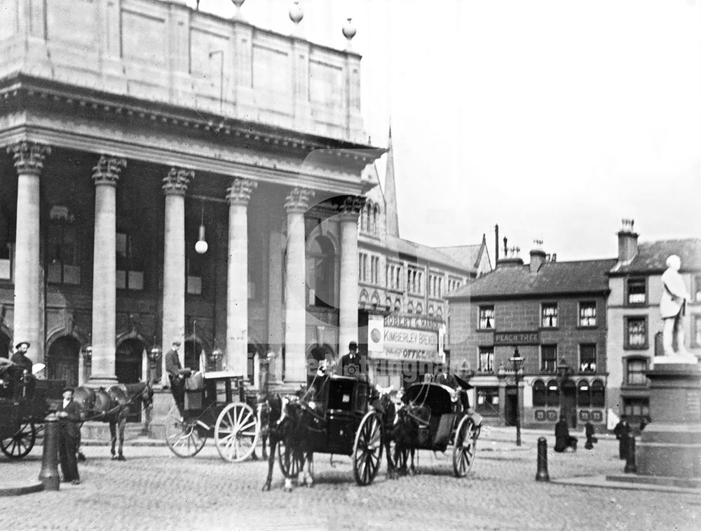 Theatre Royal, Theatre Square, Nottingham, c 1895