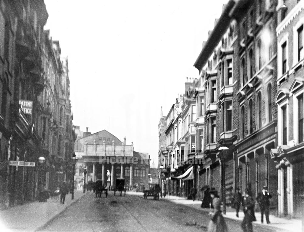 Market Street, Nottingham, c 1898