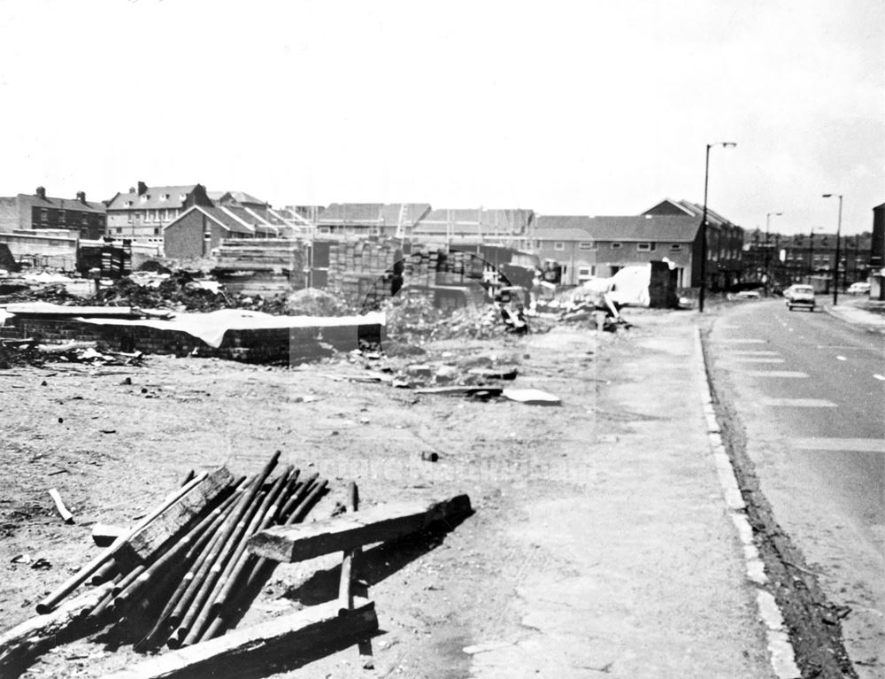 Alfred Street Central, St. Ann's, Nottingham, 1971