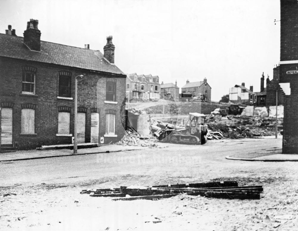 Beverley Street - Hungerhill Road junction, St. Ann's, 1970