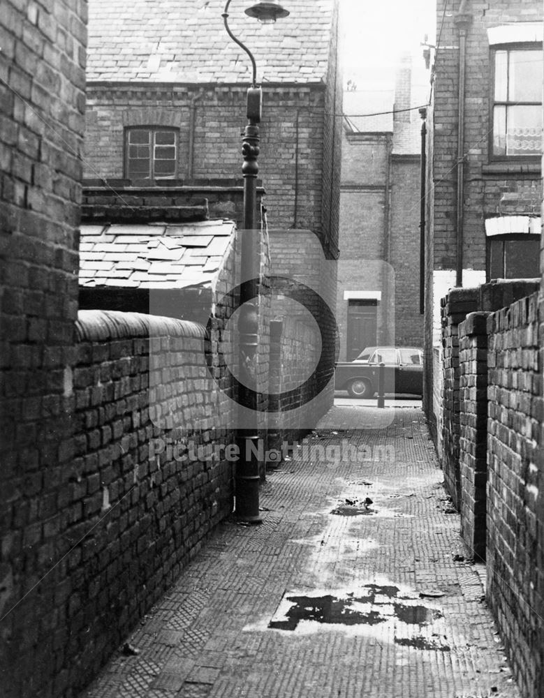 Alley off Atlas Street, Meadows, 1972