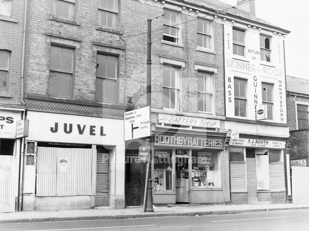 Arkwright Street, Meadows, 1976