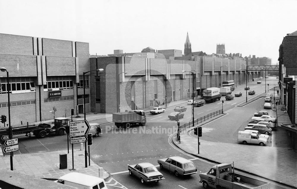 Broadmarsh Centre, Collin Street, 1975