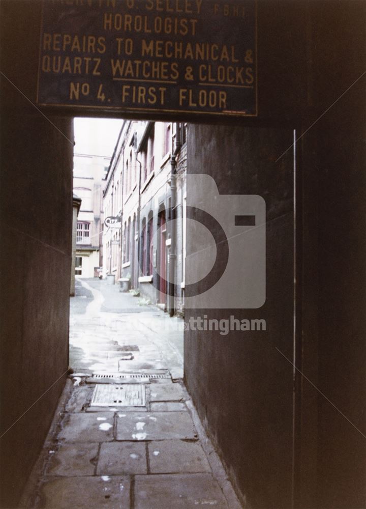 Cobden Chambers, Pelham Street, 1984