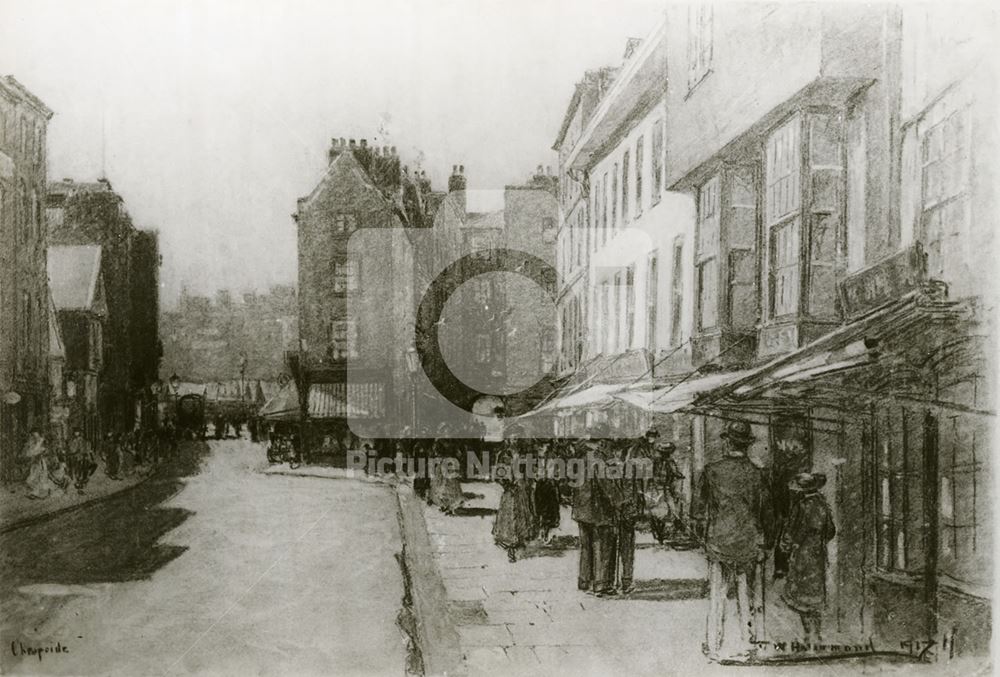 Cheapside, Nottingham, 1917