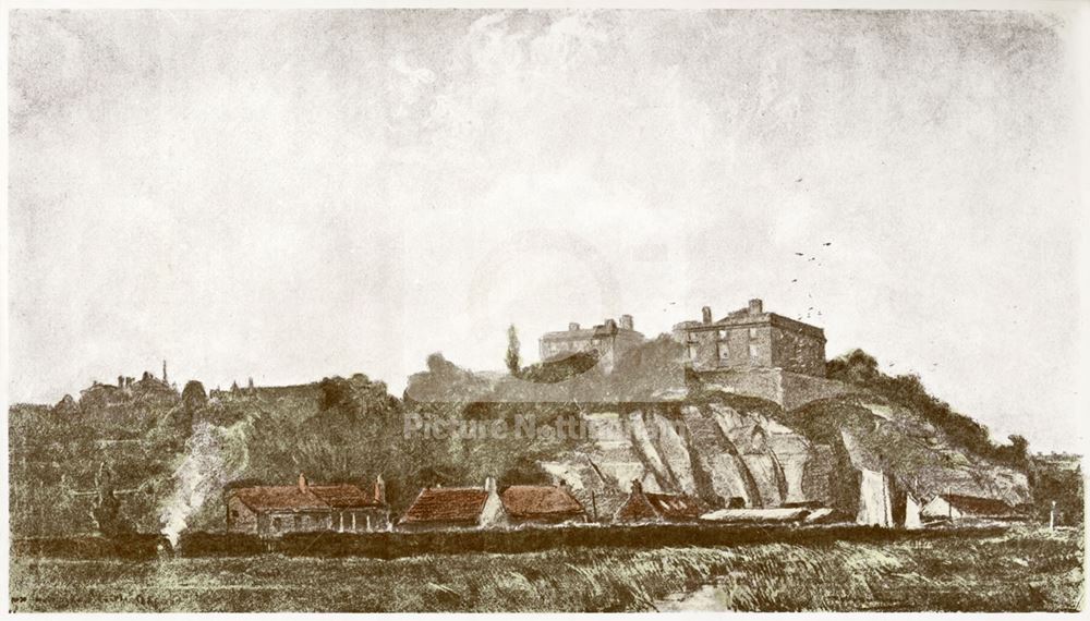 Nottingham Castle, 1869