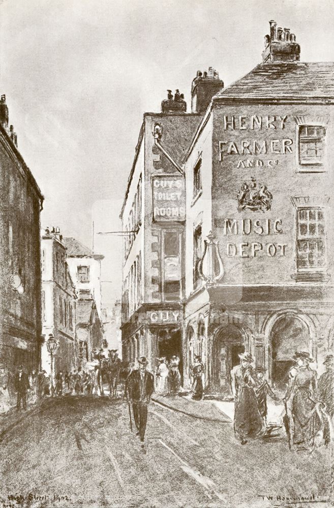 High Street, Nottingham, 1902