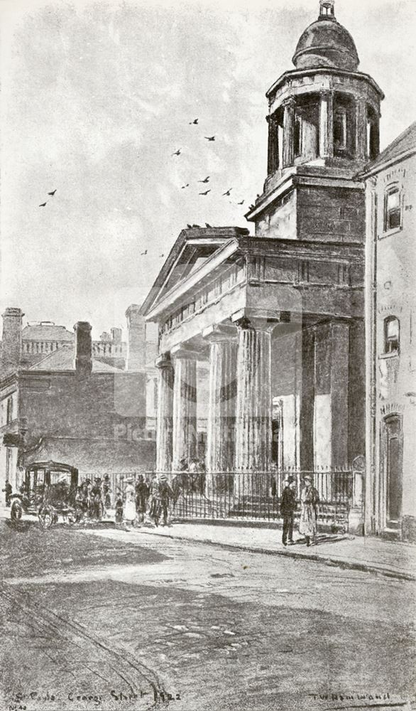 St Paul's Church, George Street, Nottingham, 1922