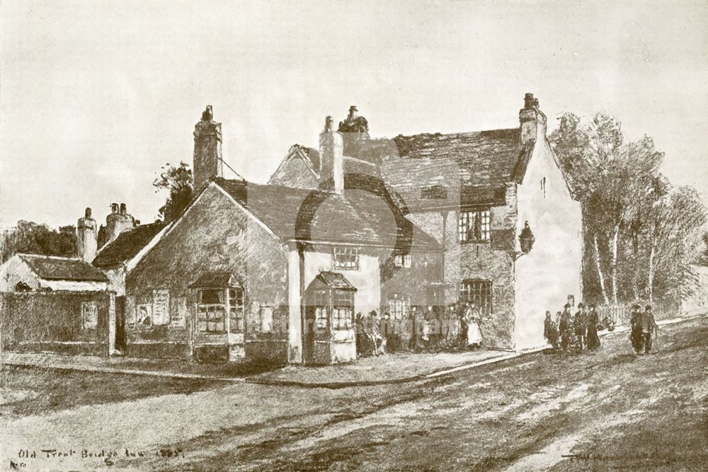 The Trent Bridge Inn, Radcliffe Road, West Bridgford, Nottingham, 1885