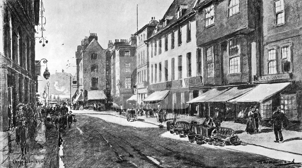 Cheapside, Nottingham, 1917