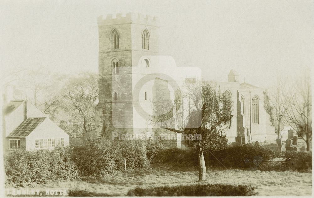 Holy Trinity Church, Lambley, c 1912