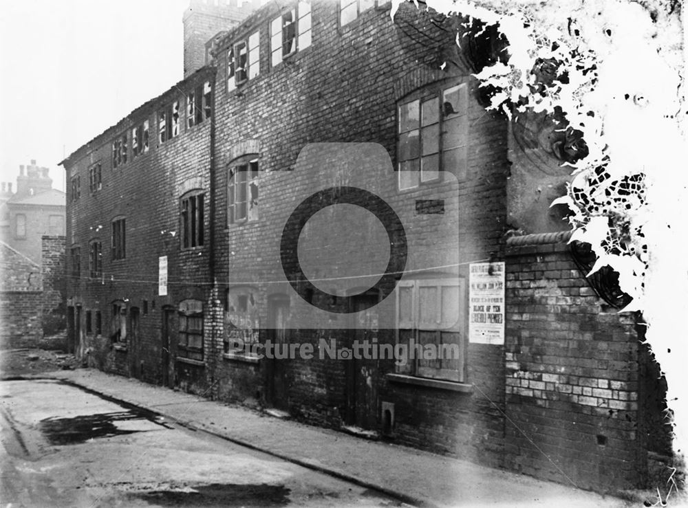 Cherry Place, off Coalpit Lane, Nottingham, c 1910