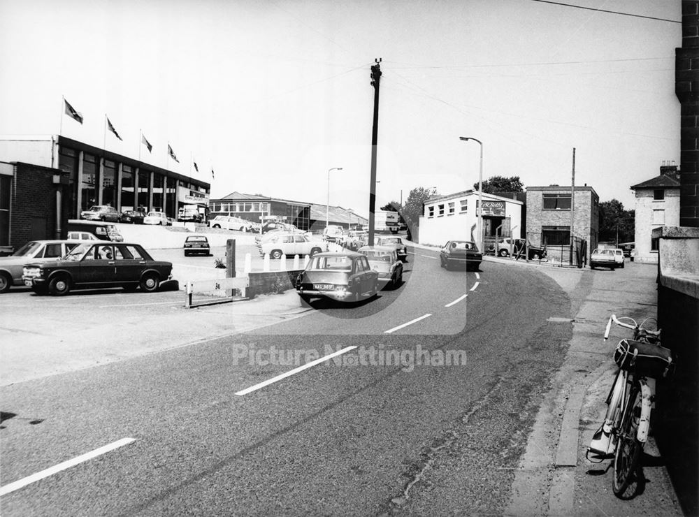 Church Street, Lenton, Nottingham, 1973