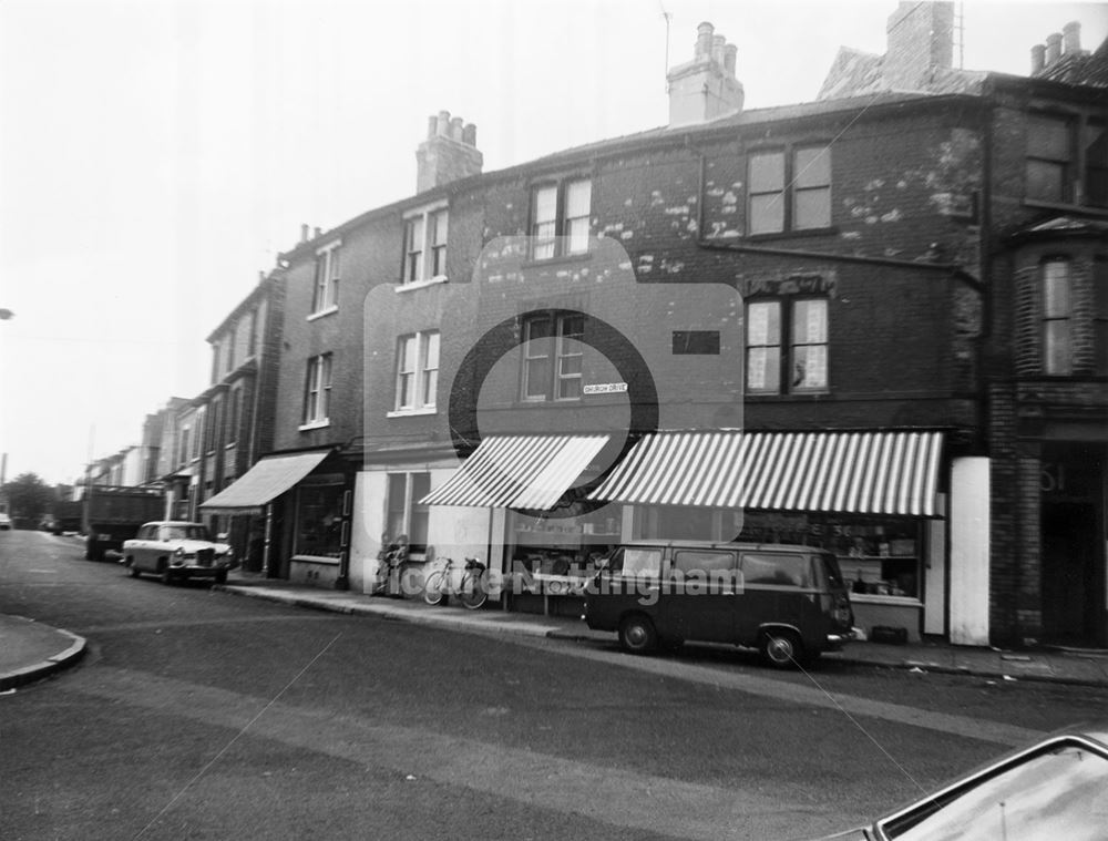 Church Drive, Carrington, Nottingham, 1976