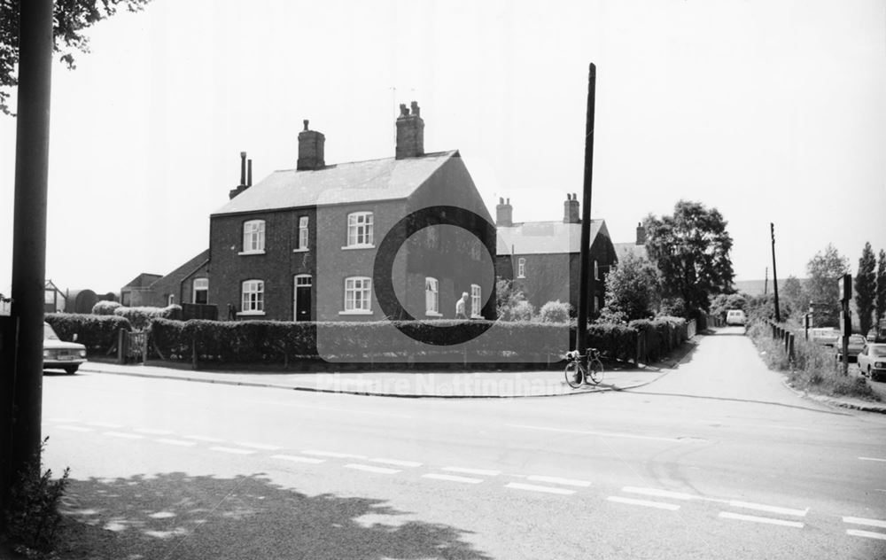 The Cliff, Cinderhill Road, Cinderhill, Nottingham, 1976