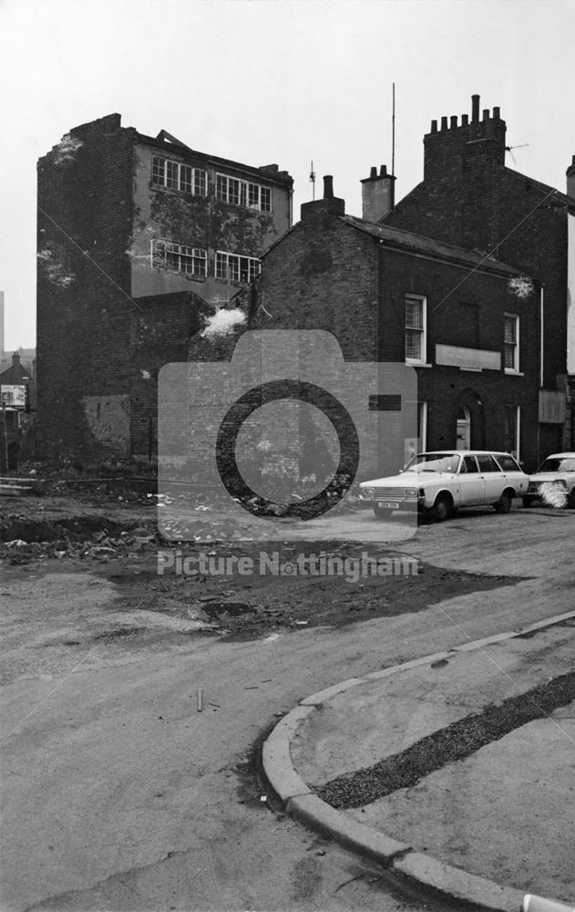 Clarence Street, St Ann's, Nottingham, 1975