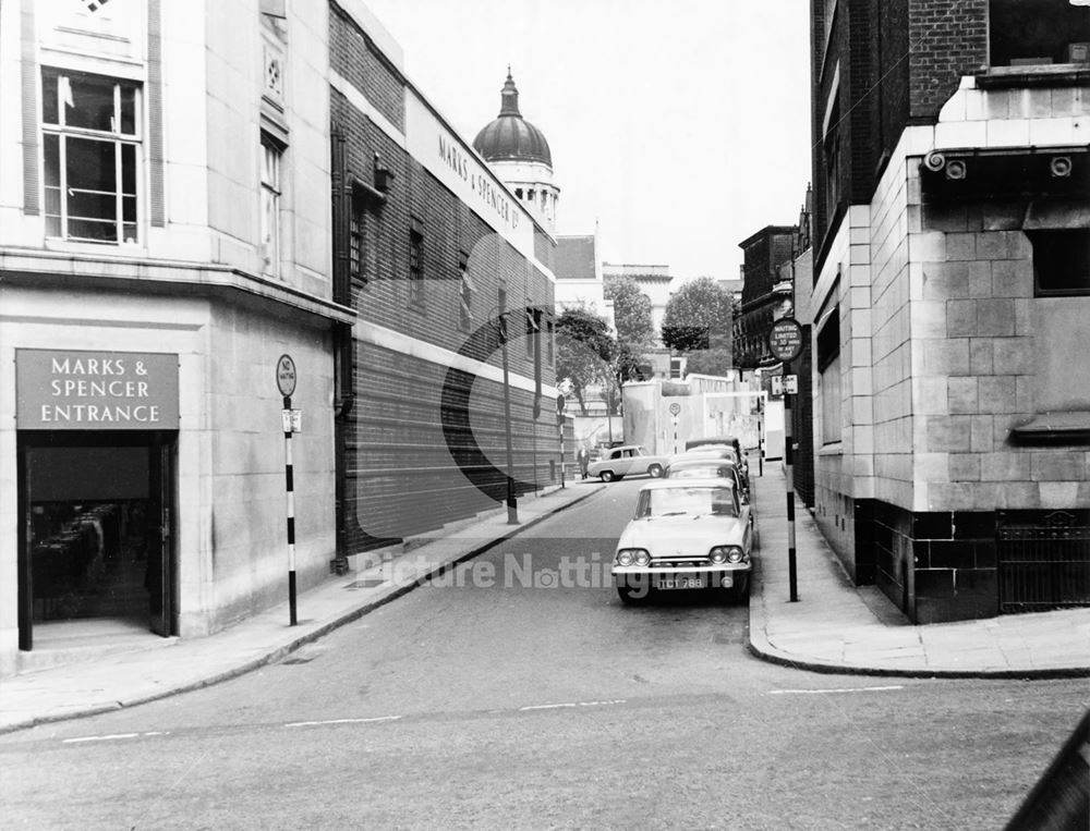 Church Gate, Nottingham, 1963