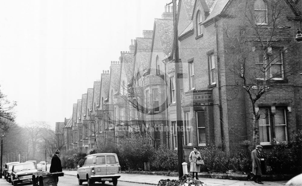 Burns Street, Nottingham, c 1969