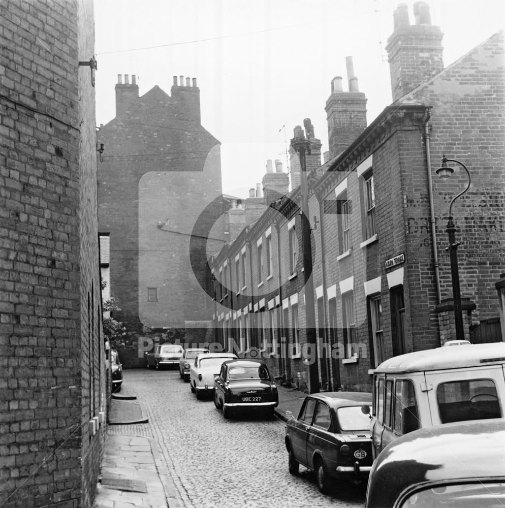 Auburn Terrace, Nottingham, c 1969