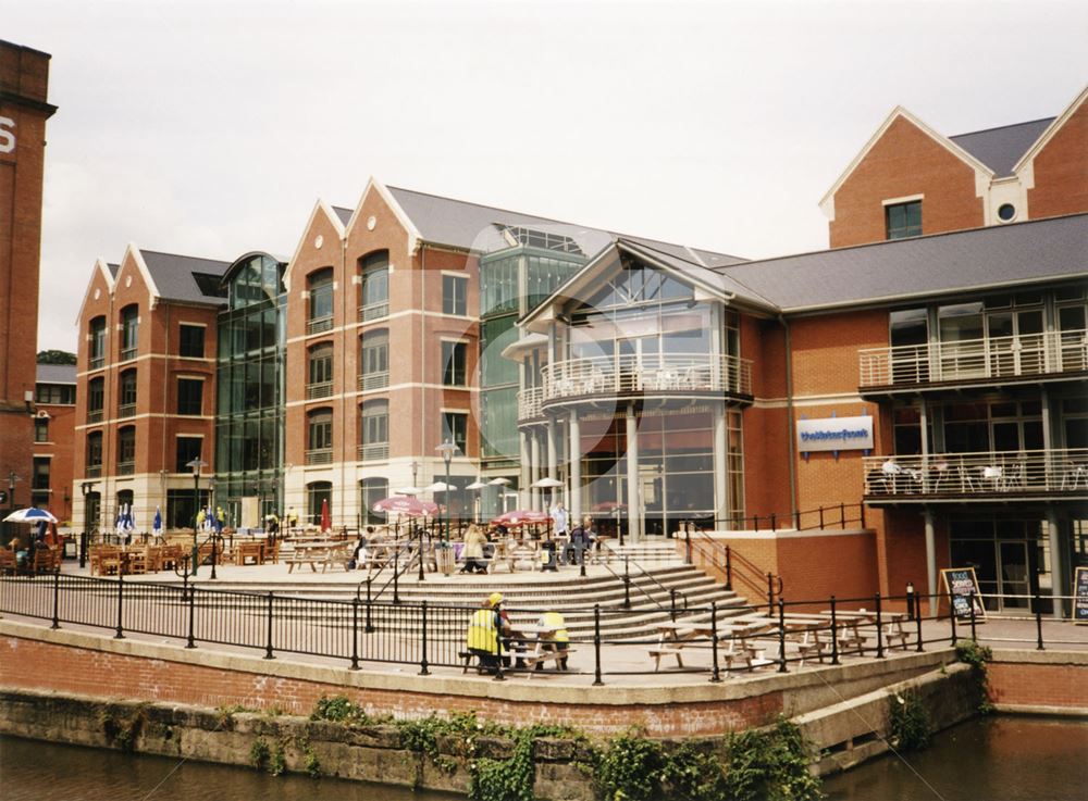 Waterfront Bar on the Nottingham Canal, 1999