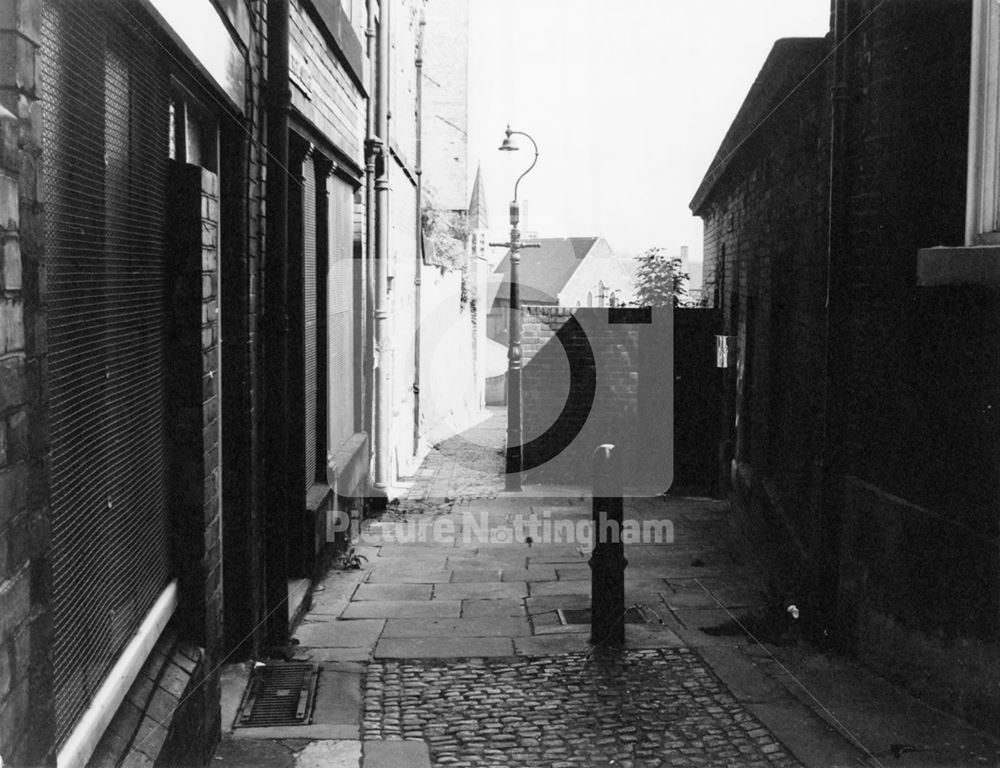 Commerce Square, Lace Market, 1971