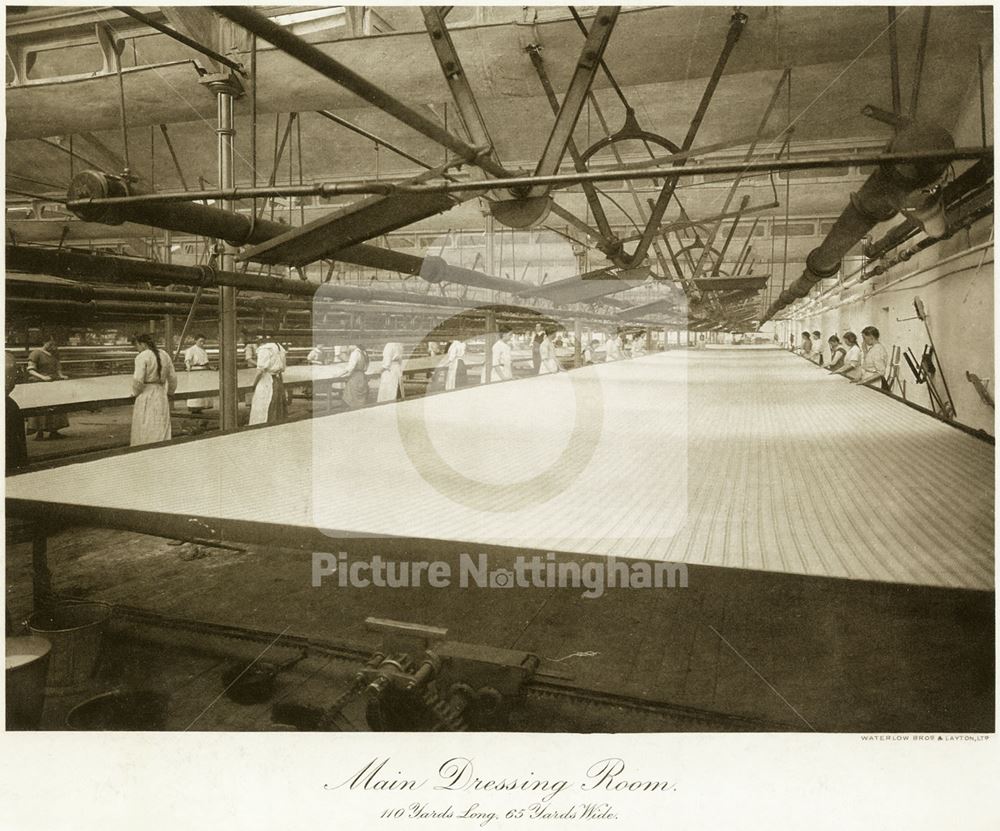 Thomas Adams Lace Factory, Stoney Street, Nottingham, 1914