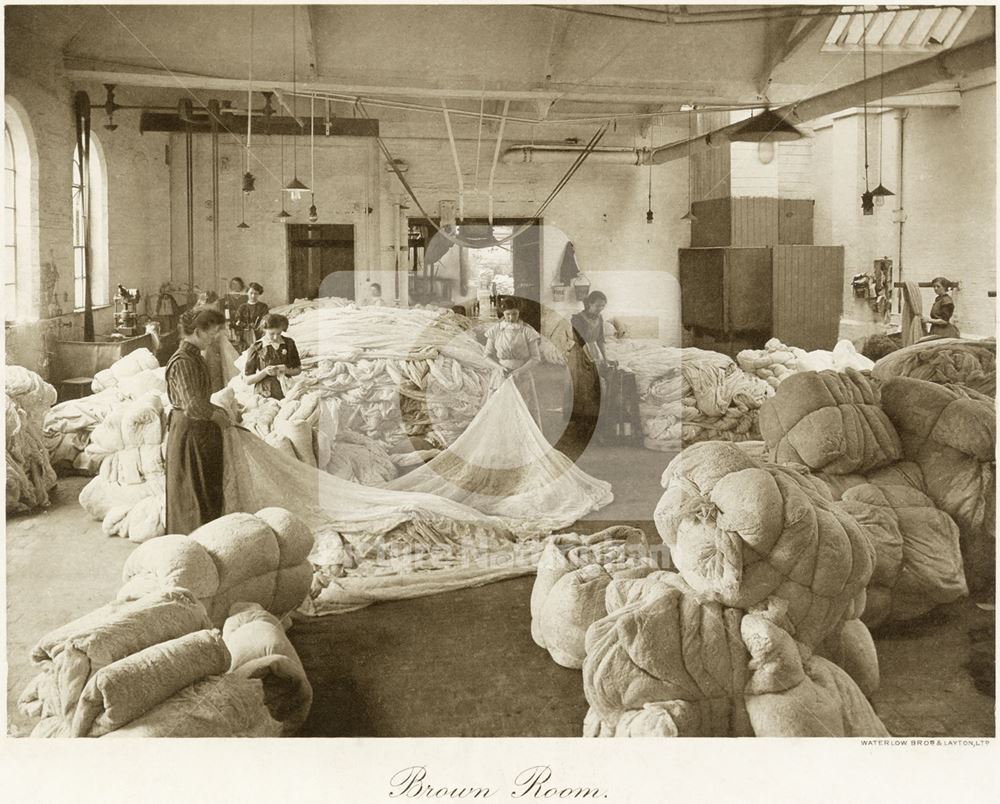 Thomas Adams Lace Factory, Stoney Street, Nottingham, 1914