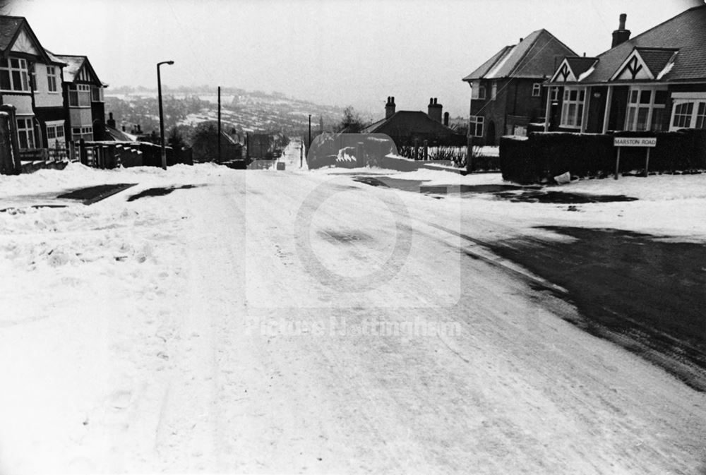 Dale View Road, Thorneywood, Nottingham, 1979