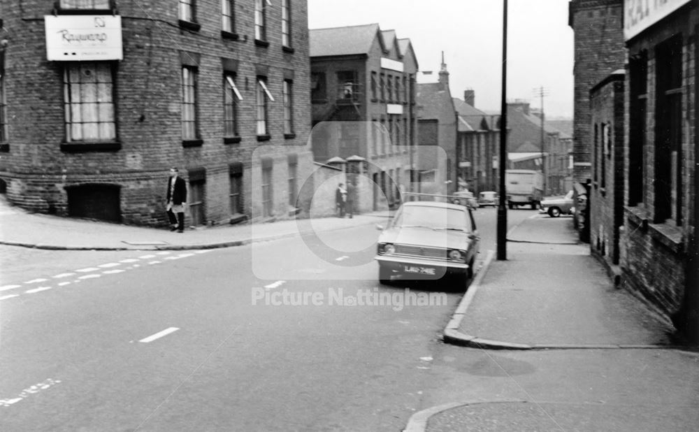 Alfred Street North, St Ann's, Nottingham, 1972