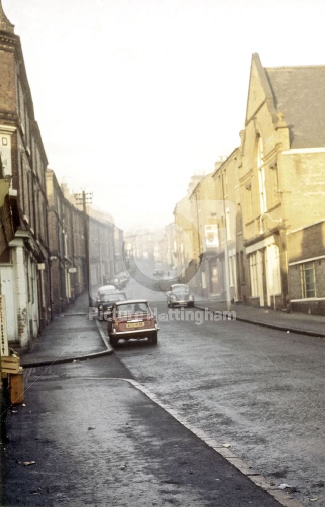 Dame Agnes Street, St Ann's, Nottingham, c 1971