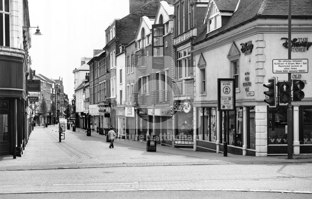 Clumber Street, Nottingham, 1995