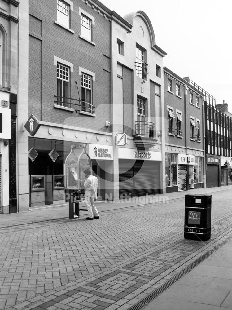 Clumber Street, Nottingham, 1995