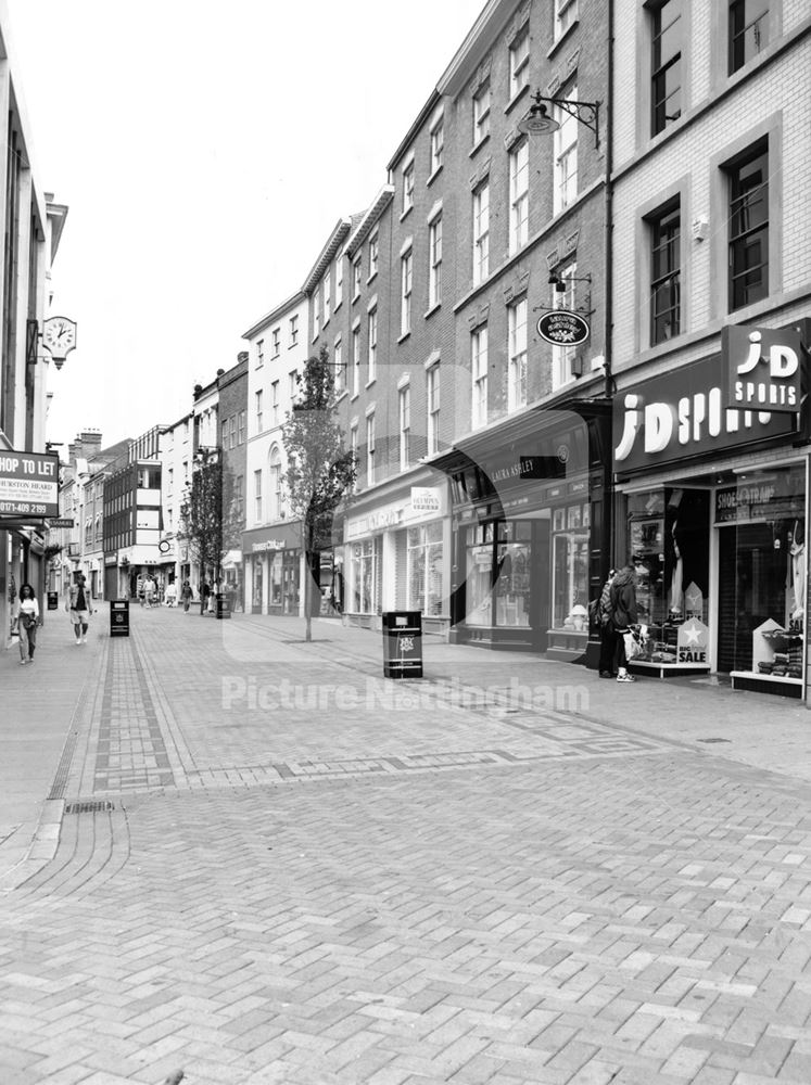 Clumber Street, Nottingham, 1995