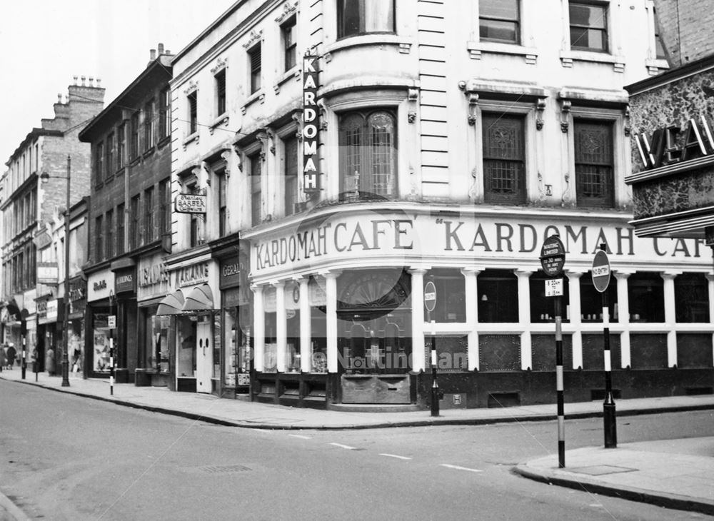 Clumber Street, Nottingham, 1962