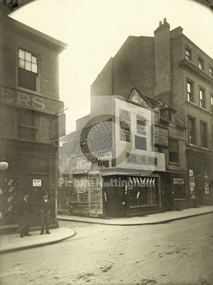 Maypole Yard, Clumber Street, Nottingham, c 1900