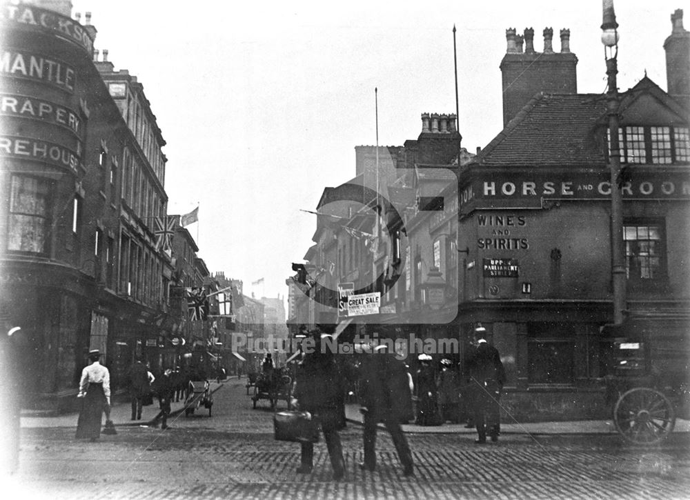 Clumber Street, Nottingham, c 1910