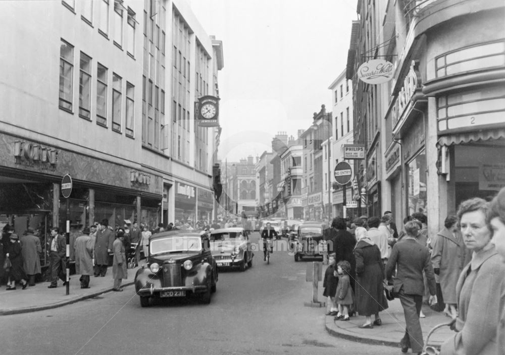 Clumber Street, Nottingham, c 1960