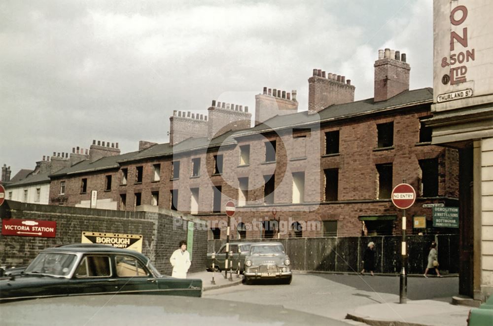 Clinton Street East, Nottingham, 1962