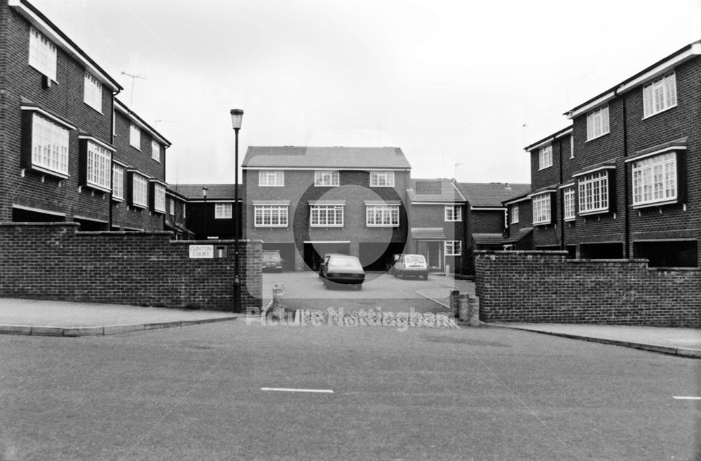 Clinton Court, North Sherwood Street, Nottingham, 1983