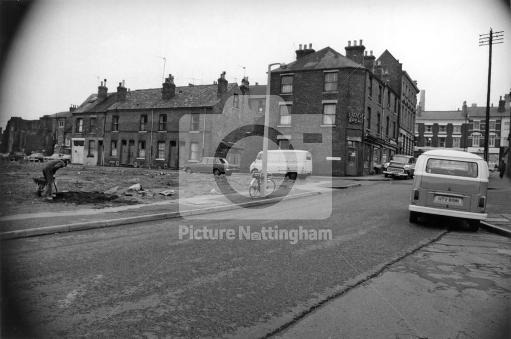 Clifford Street, Radford, Nottingham, 1976