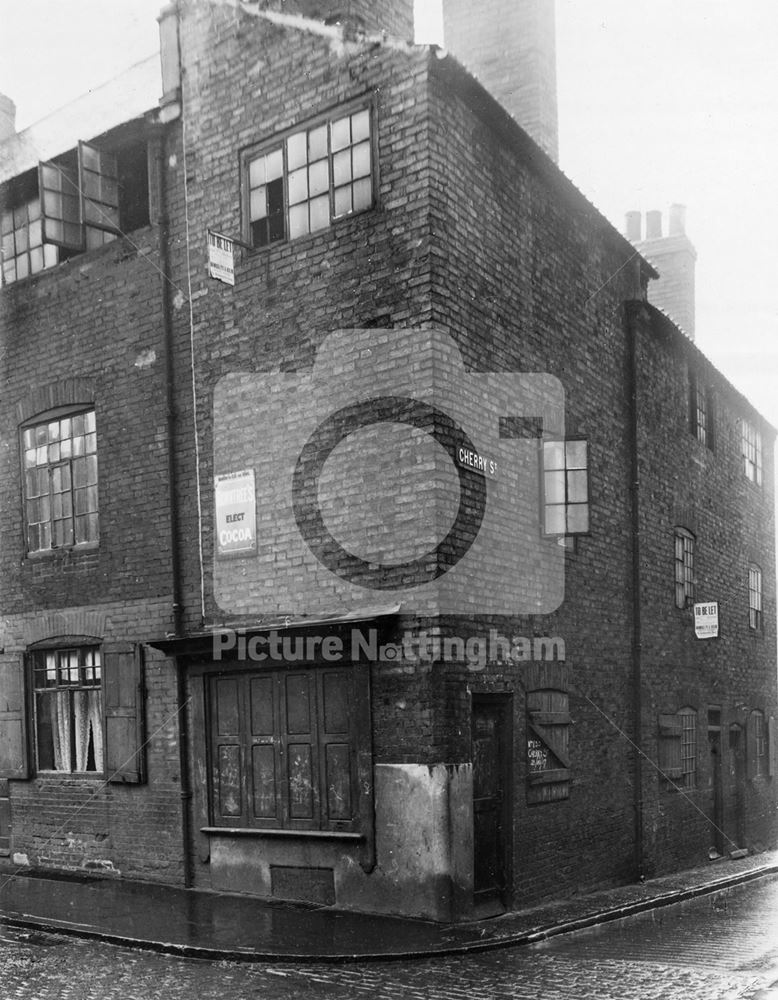 Cherry Street, Coatpit Lane, Nottingham, 1917