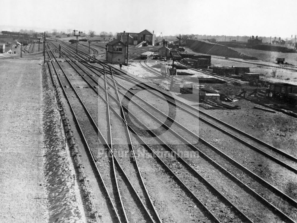 Annesley Yard and Number Four Signal Box