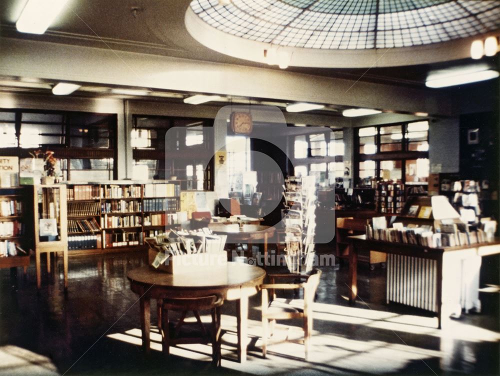 Aspley Library, Nuthall Road, Aspley, Nottingham, 1985