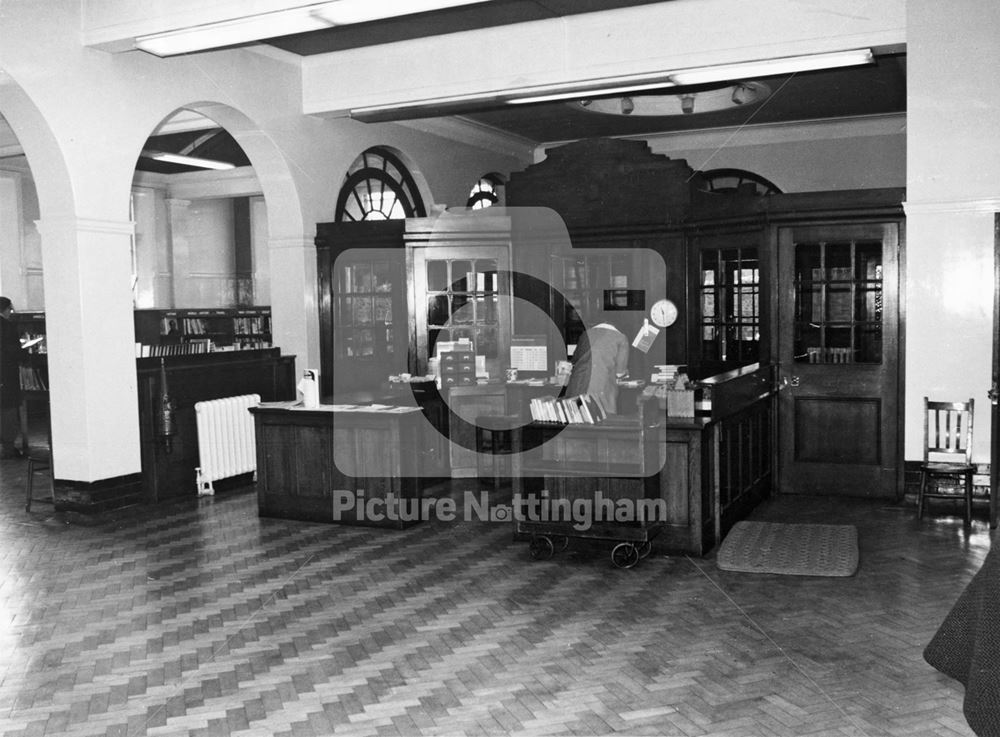 Basford Library, Vernon Road, Basford, Nottingham, 1973