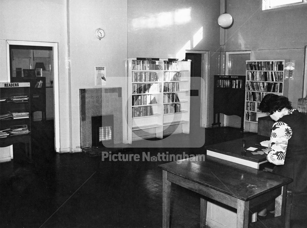 Broxtowe Branch Library, Bradfield Road (Group 1), Broxtowe, Nottingham, 1973