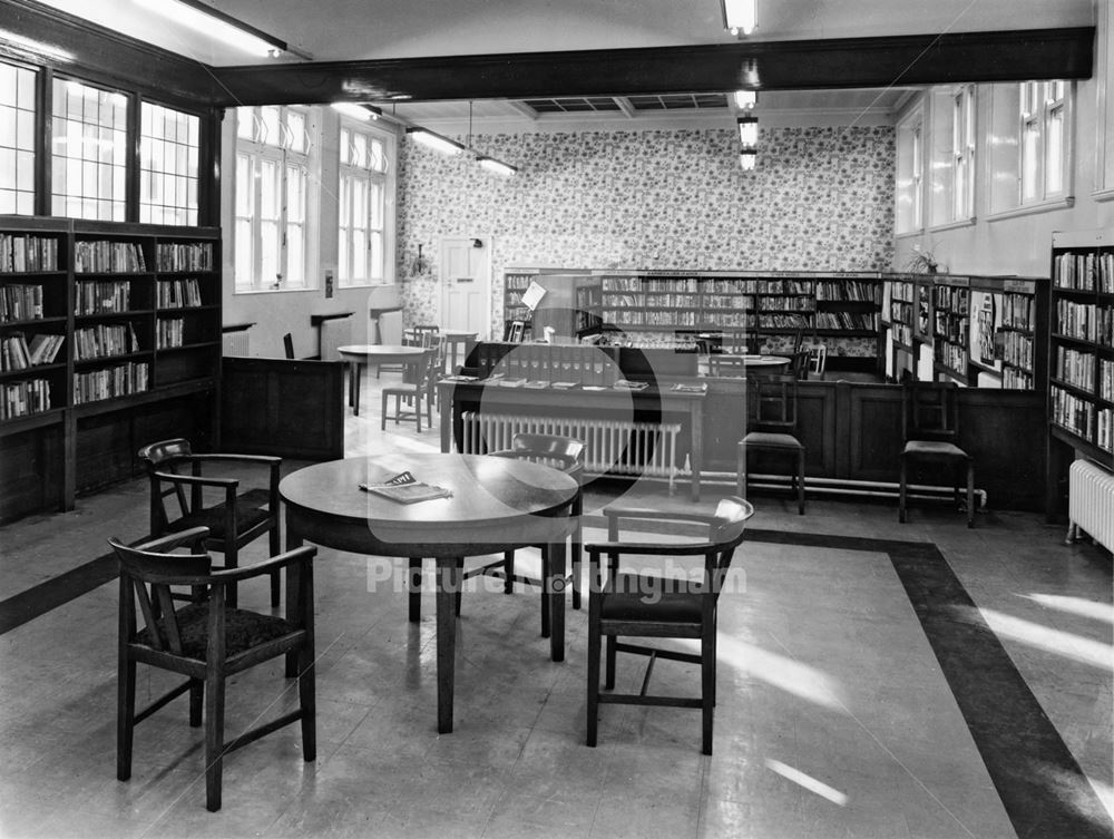 Hyson Green Branch Library, Gregory Boulevard, Hyson Green, Nottingham, 1974