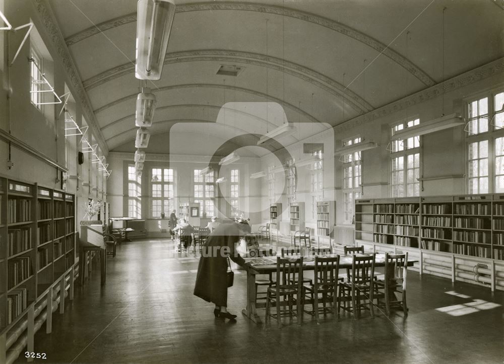 Radford/Lenton Library, Lenton Boulevard, Lenton, Nottingham, 1955