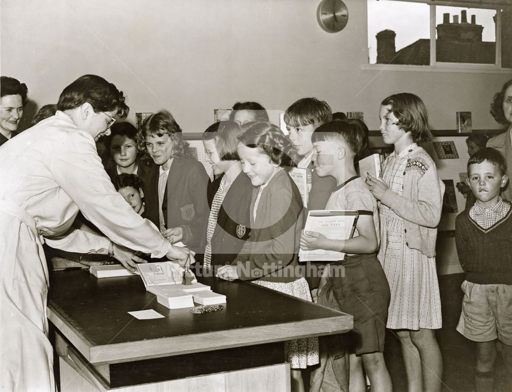 Sherwood Branch Library, Spondon Street, Sherwood, Nottingham, 1957