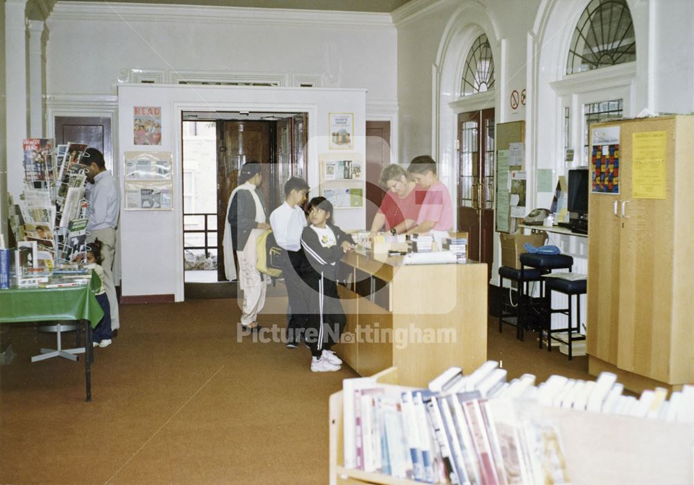 Sneinton Library, Sneinton Boulevard, Sneinton, Nottingham, 1991